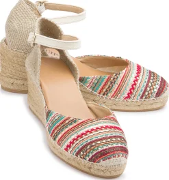 Espadrilles|Sandalen|Horsch Schuhe Espadrilles in Untergrößen |Multicolor