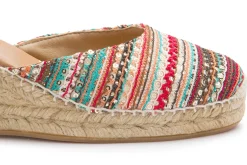 Espadrilles|Sandalen|Horsch Schuhe Espadrilles in Untergrößen |Multicolor