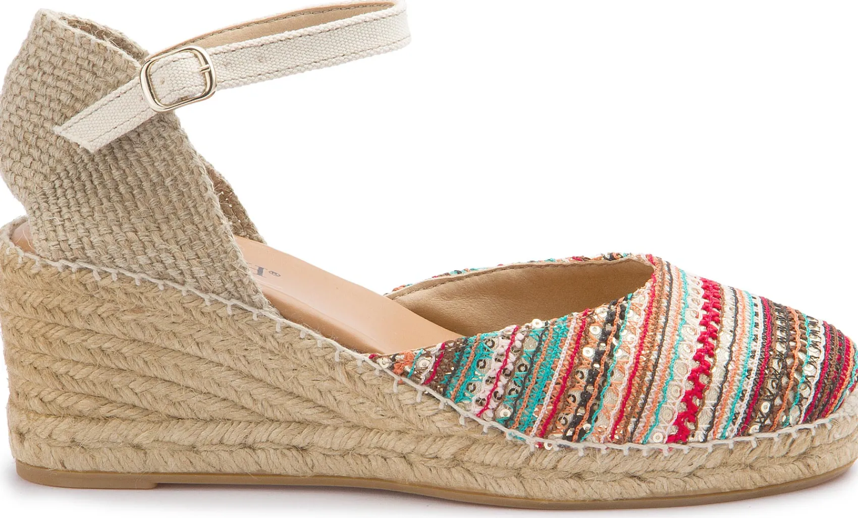 Espadrilles|Sandalen|Horsch Schuhe Espadrilles in Untergrößen |Multicolor