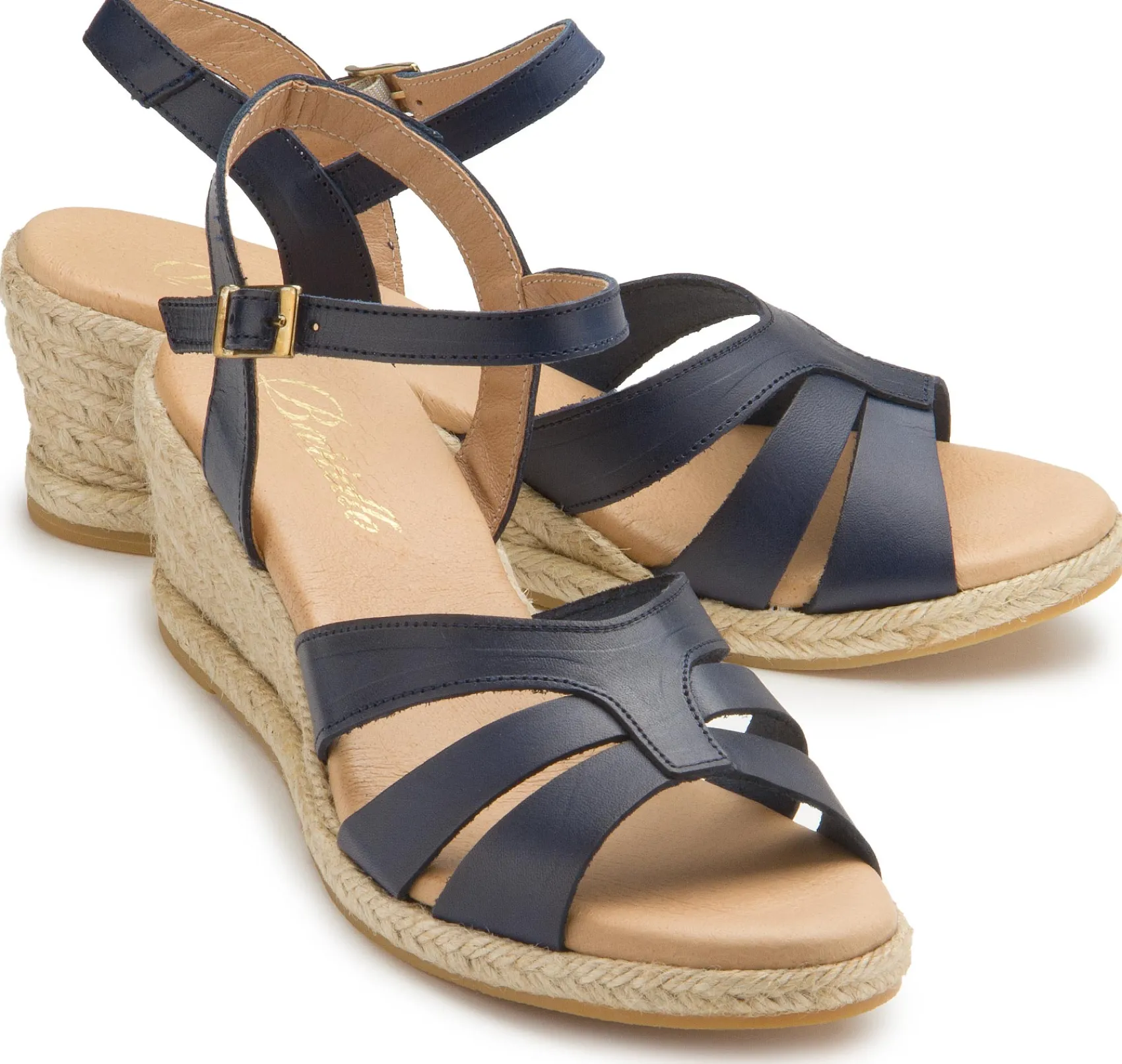 Espadrilles|Sandalen|Horsch Schuhe Espadrilles in Untergrößen Blau