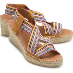 Espadrilles|Sandalen|Horsch Schuhe Espadrilles in Untergrößen Multicolor