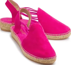 Espadrilles|Sandalen|Horsch Schuhe Espadrilles in Untergrößen Pink