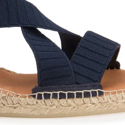 Espadrilles|Sandalen|Horsch Schuhe Espadrilles in Untergrößen Blau