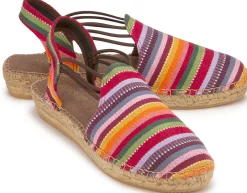 Espadrilles|Sandalen|Horsch Schuhe Espadrilles in Untergrößen Multicolor