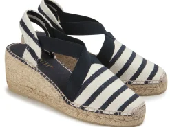 Espadrilles|Sandalen|Horsch Schuhe Espadrilles in Untergrößen Blau