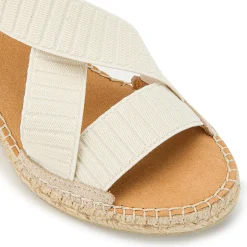 Espadrilles|Sandalen|Horsch Schuhe Espadrilles in Untergrößen Beige