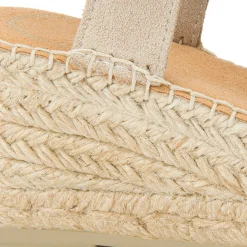 Espadrilles|Sandalen|Horsch Schuhe Espadrilles in Untergrößen Beige