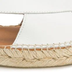 Espadrilles|Sandalen|Horsch Schuhe Espadrilles in Untergrößen Weiß