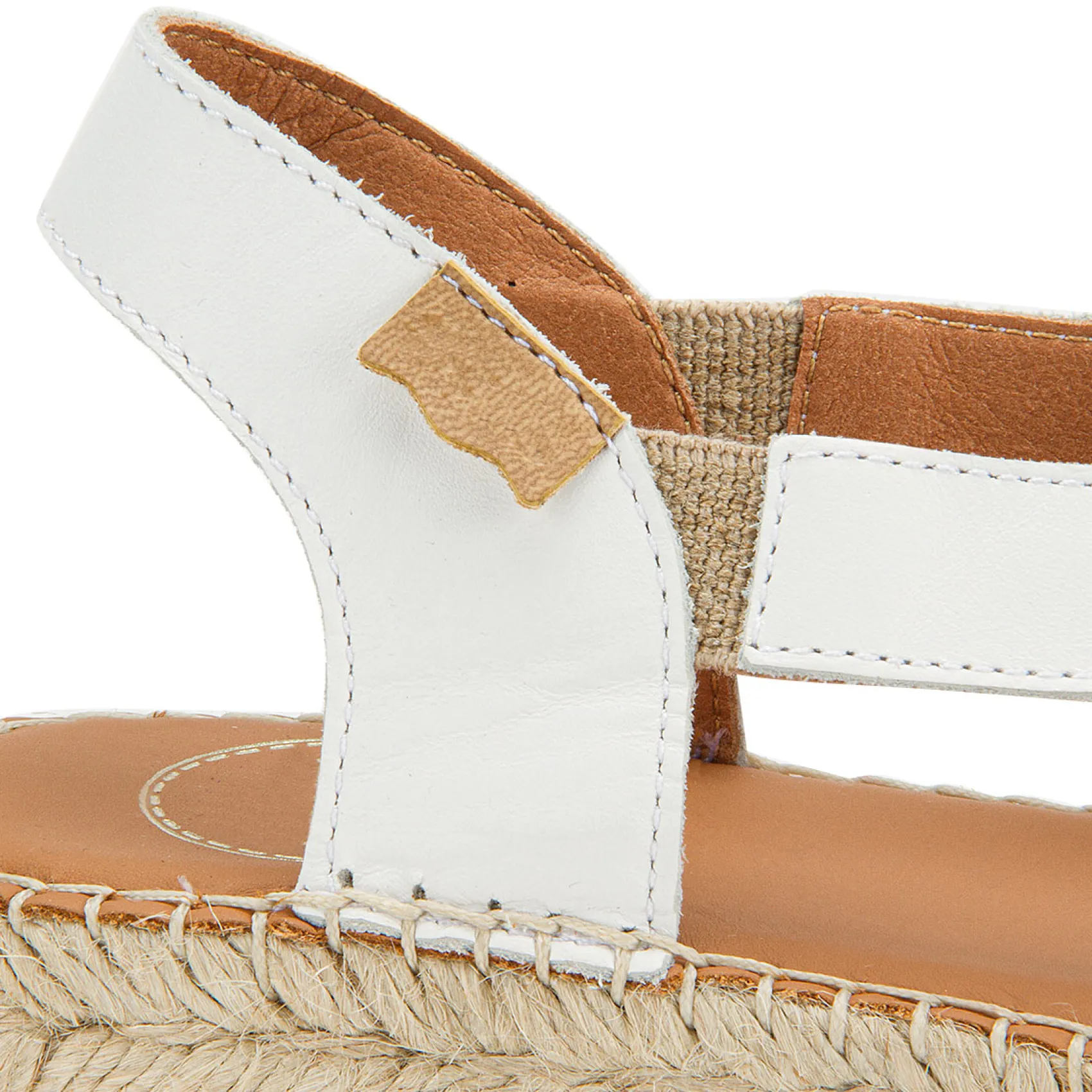 Espadrilles|Sandalen|Horsch Schuhe Espadrilles in Untergrößen Weiß