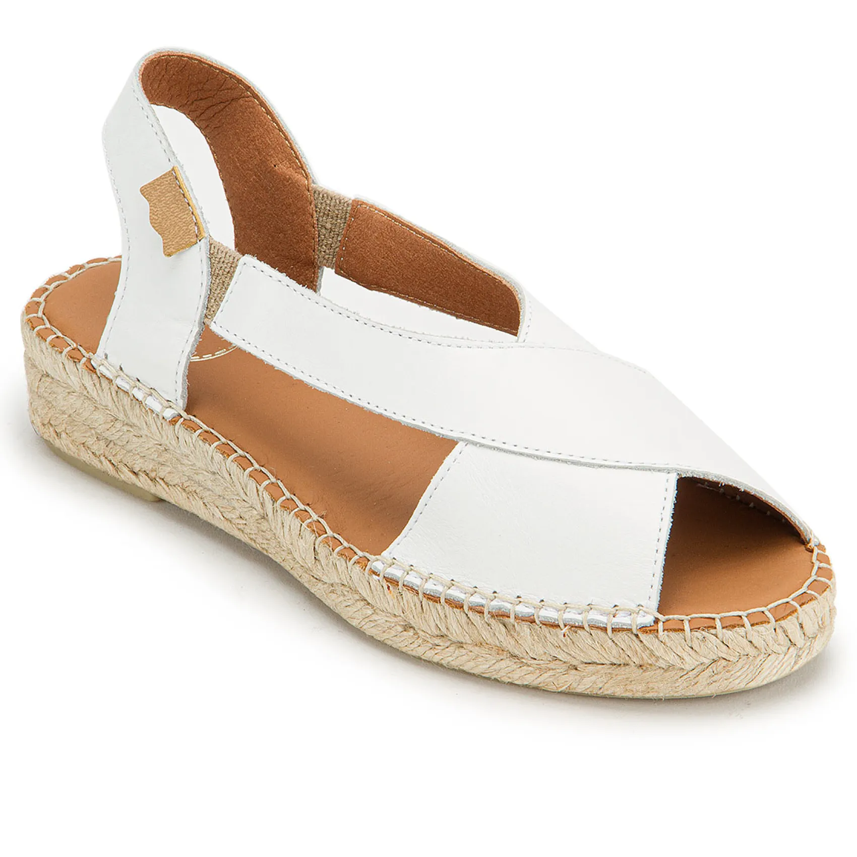 Espadrilles|Sandalen|Horsch Schuhe Espadrilles in Untergrößen Weiß