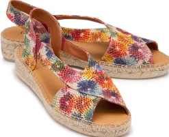 Espadrilles|Sandalen|Horsch Schuhe Espadrilles in Untergrößen Multicolor