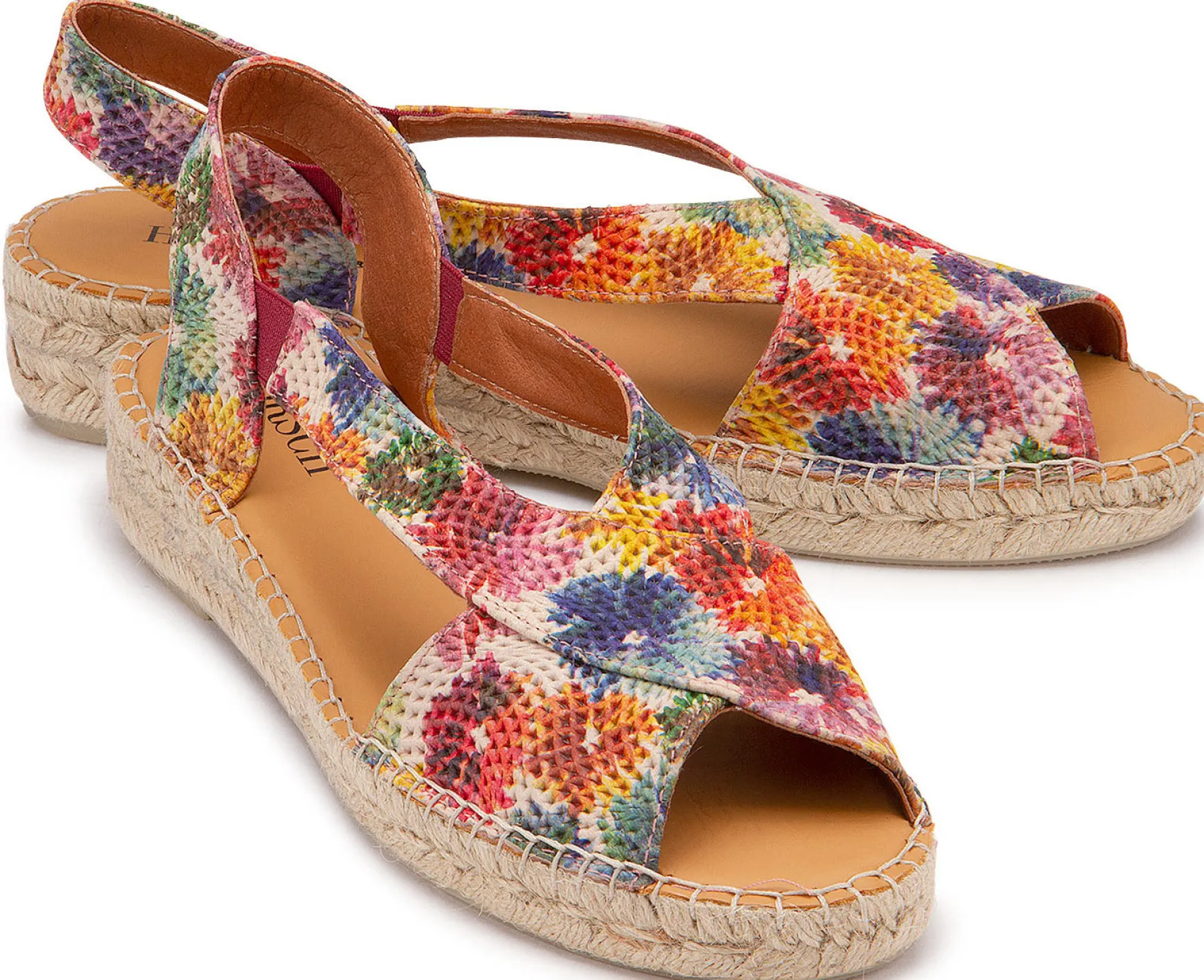 Espadrilles|Sandalen|Horsch Schuhe Espadrilles in Untergrößen Multicolor