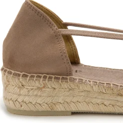 Espadrilles|Sandalen|Horsch Schuhe Espadrilles in Untergrößen Beige