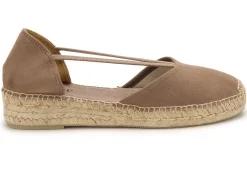 Espadrilles|Sandalen|Horsch Schuhe Espadrilles in Untergrößen Beige