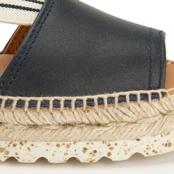 Espadrilles|Sandalen|Horsch Schuhe Espadrilles in Untergrößen Blau