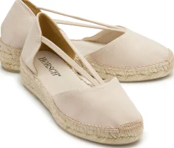 Espadrilles|Sandalen|Horsch Schuhe Espadrilles in Untergrößen Beige