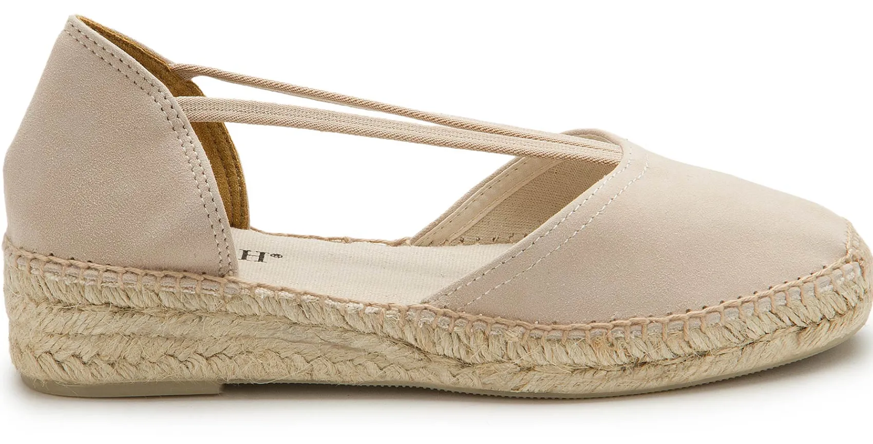 Espadrilles|Sandalen|Horsch Schuhe Espadrilles in Untergrößen Beige