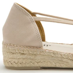 Espadrilles|Sandalen|Horsch Schuhe Espadrilles in Untergrößen Beige