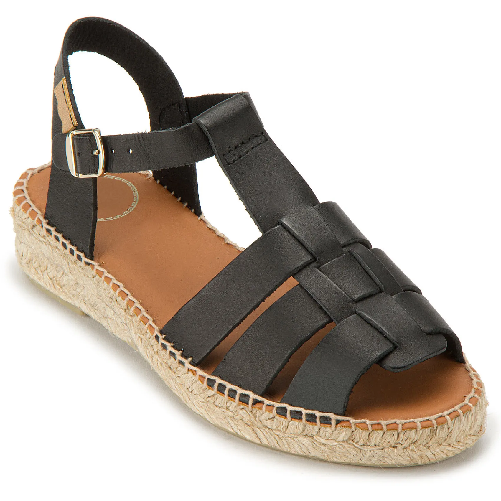 Espadrilles|Sandalen|Horsch Schuhe Espadrilles in Untergrößen Schwarz