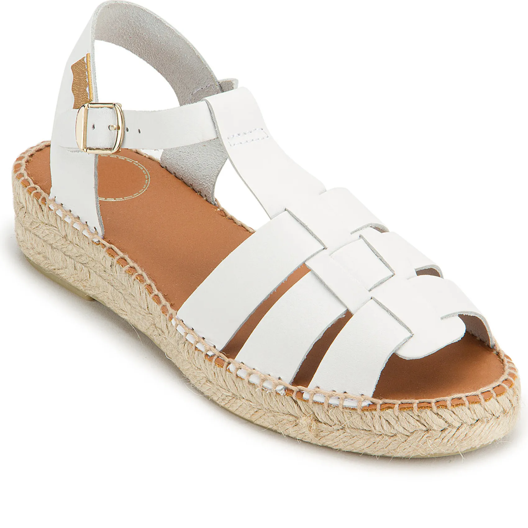 Espadrilles|Sandalen|Horsch Schuhe Espadrilles in Untergrößen Weiß