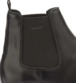 Stiefeletten|Gant Chelsea Boot in Übergrößen Schwarz