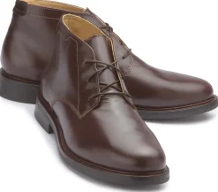 Stiefeletten|Schnürschuhe|Gant Schnürschuh in Übergrößen Braun