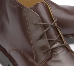 Stiefeletten|Schnürschuhe|Gant Schnürschuh in Übergrößen Braun