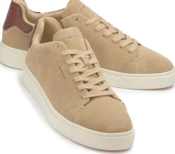 Schnürschuhe|Gant Sneaker in Übergrößen Braun