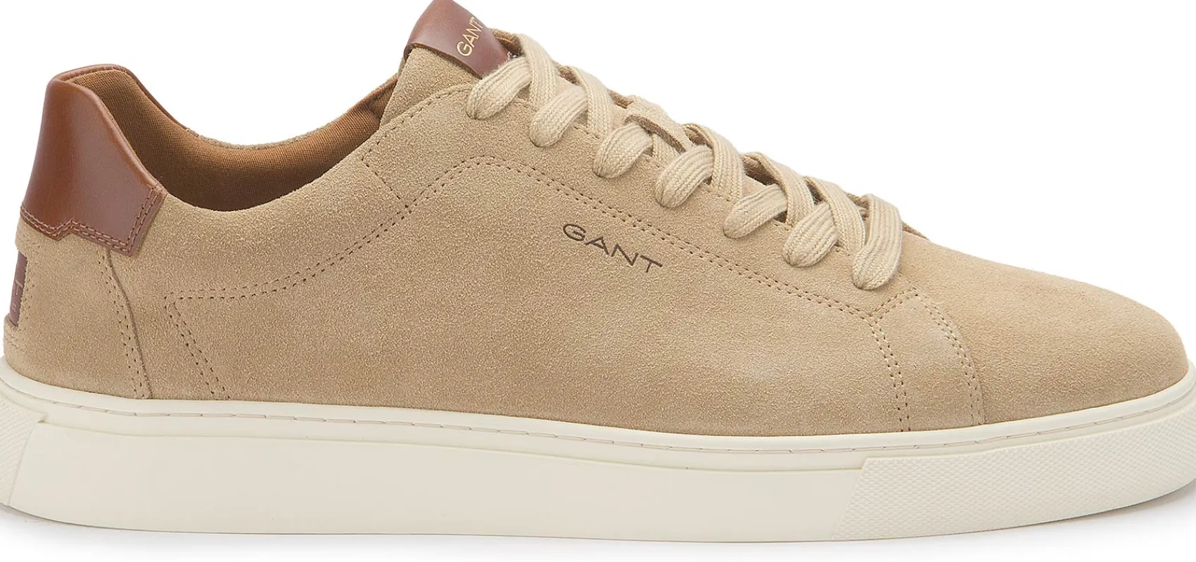 Sneaker|Schnürschuhe|Gant Sneaker in Übergrößen Beige