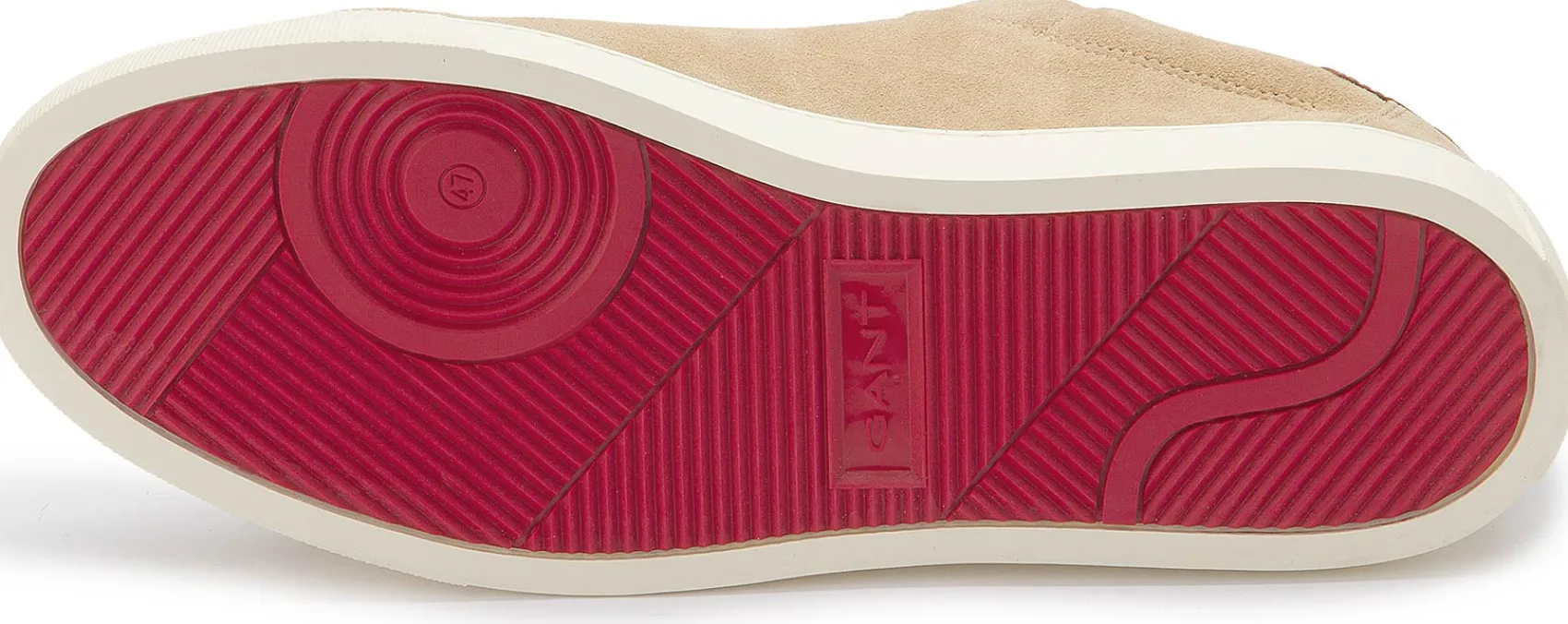 Sneaker|Schnürschuhe|Gant Sneaker in Übergrößen Beige