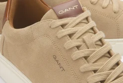 Sneaker|Schnürschuhe|Gant Sneaker in Übergrößen Beige