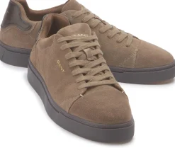 Sneaker|Schnürschuhe|Gant Sneaker in Übergrößen Braun