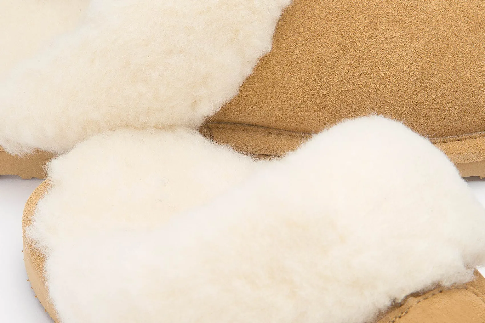 Hausschuhe|Bearpaw Hausschuh in Übergrößen Beige