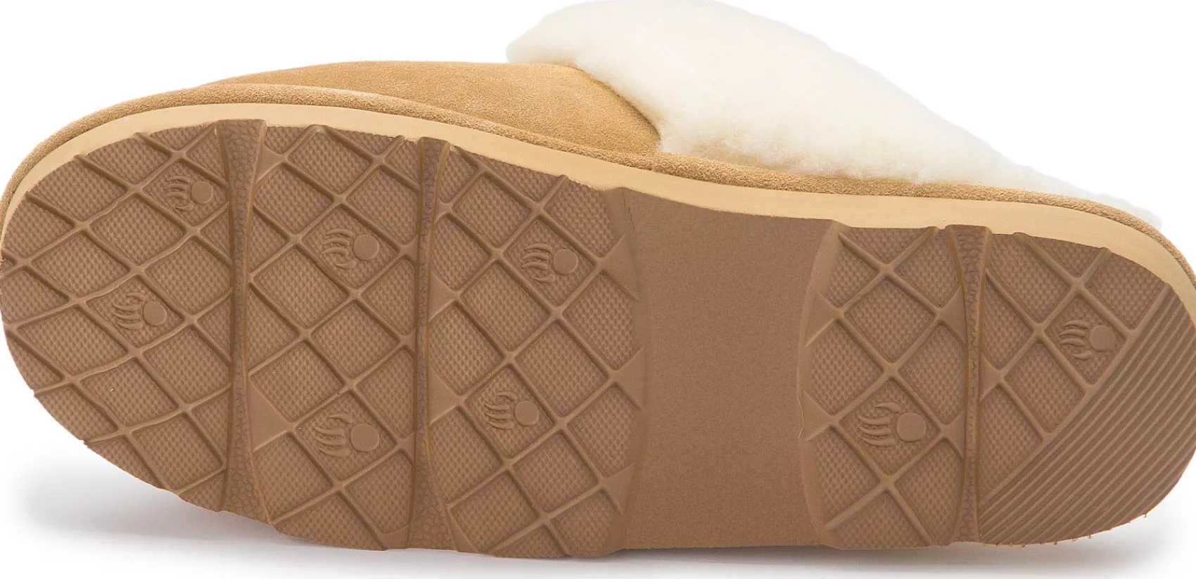 Hausschuhe|Bearpaw Hausschuh in Übergrößen Beige