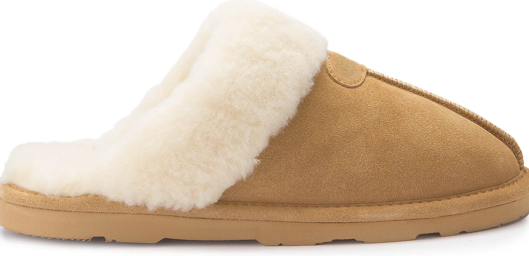 Hausschuhe|Bearpaw Hausschuh in Übergrößen Beige