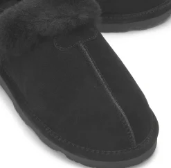 Hausschuhe|Bearpaw Hausschuh in Übergrößen Schwarz