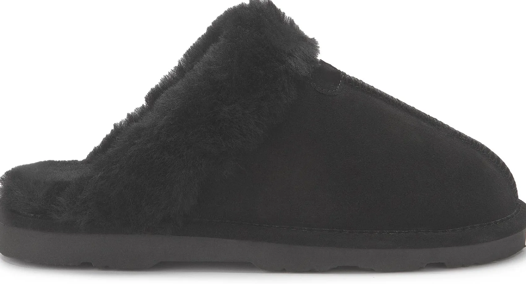 Hausschuhe|Bearpaw Hausschuh in Übergrößen Schwarz