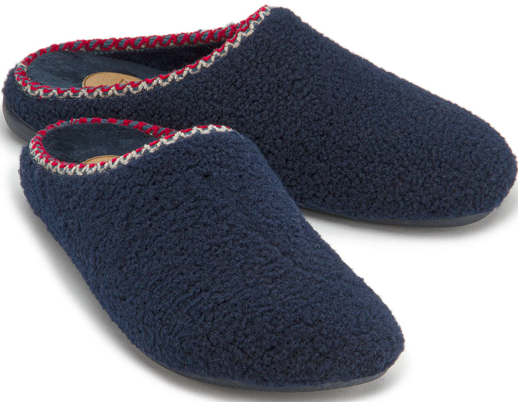 Hausschuhe|Horsch Schuhe Hausschuh in Übergrößen Blau