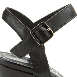 Sandalen|Horsch Schuhe High-Heel Sandale in Untergrößen Schwarz