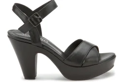 Sandalen|Horsch Schuhe High-Heel Sandale in Untergrößen Schwarz