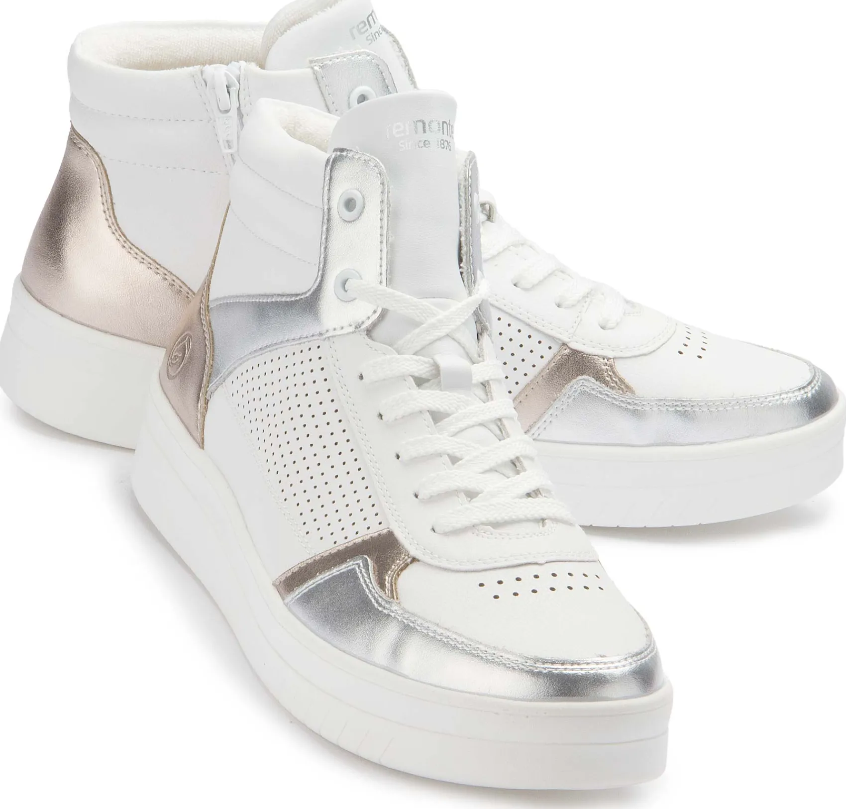 Sneaker|Schnürschuhe|Remonte High-Top Sneaker in Übergrößen