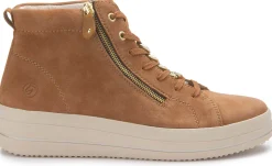 Stiefeletten|Sneaker|Remonte High-Top Sneaker in Übergrößen Braun