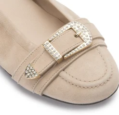 Ballerinas|Kennel Schmenger Kennel & Schmenger Ballerina in Übergrößen Beige