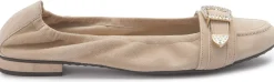 Ballerinas|Kennel Schmenger Kennel & Schmenger Ballerina in Übergrößen Beige