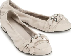 Ballerinas|Kennel Schmenger Kennel & Schmenger Ballerinas in Übergrößen Beige