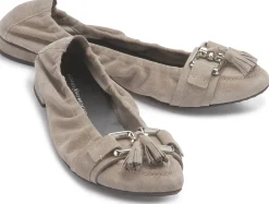 Ballerinas|Kennel Schmenger Kennel & Schmenger Ballerina in Übergrößen Beige