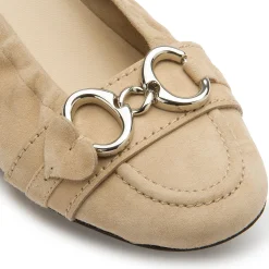 Ballerinas|Kennel Schmenger Kennel & Schmenger Ballerina in Übergrößen Beige
