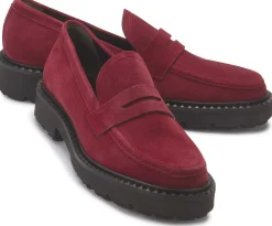 Slipper|Kennel Schmenger Kennel & Schmenger Loafer in Übergrößen Rot