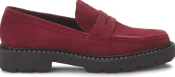 Slipper|Kennel Schmenger Kennel & Schmenger Loafer in Übergrößen Rot