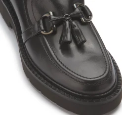 Slipper|Kennel Schmenger Kennel & Schmenger Tassel Loafer in Übergrößen Schwarz